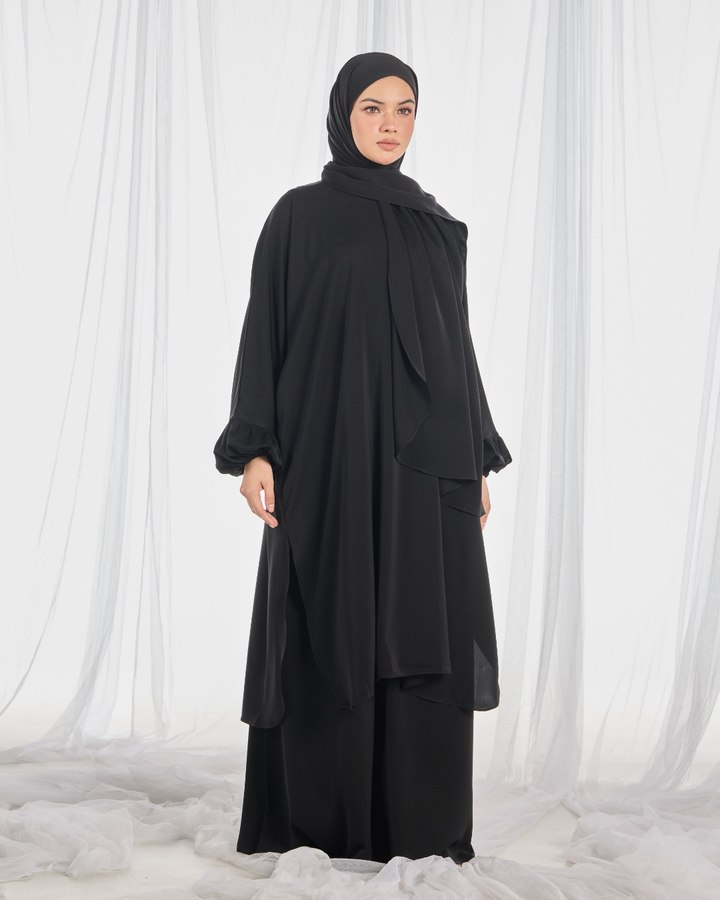 Hajar Pantsuit in Black