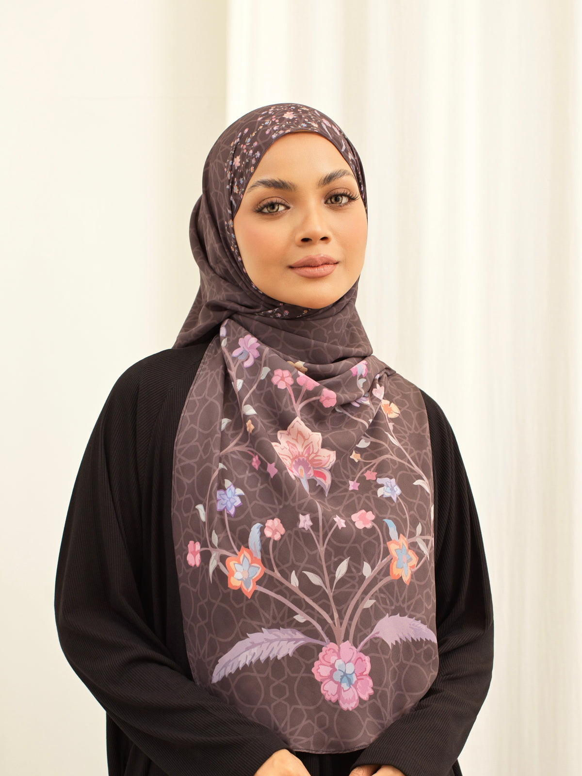 Leya Printed: Niyyah in Black